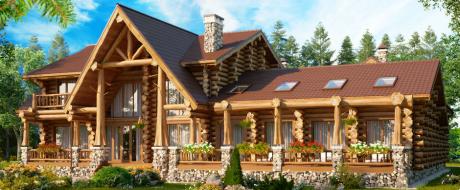 3 архитектурные стиля бревенчатого дома. Русский, скандинавский и альпийский стили
