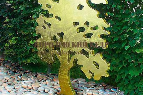 Элитный ландшафтный дизайн: «золотые» деревья из сказки