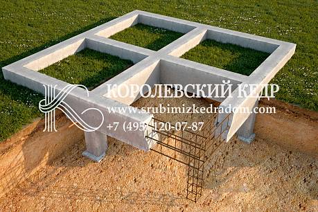 Ленточный фундамент для деревянного дома: глубина заложения, этапы монтажа