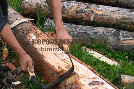 Словарь терминов деревянного домостроения: специальные инструменты (скобель, лопата и конопатка)