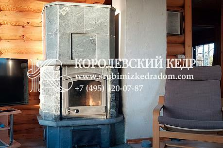 Элитные деревянные дома: обзор характеристик каминов-печей «Tulikivi»