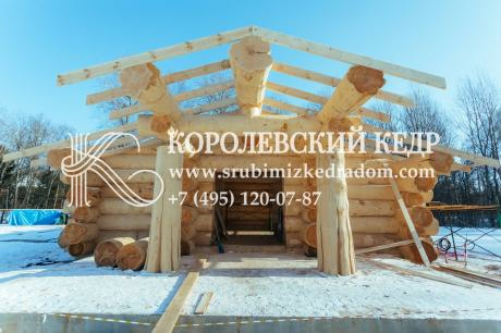 Одноэтажный сруб под ключ «Балканы»: история строительства 